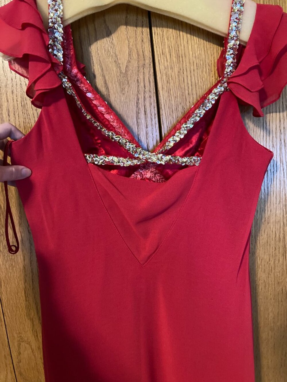 Red Prom Dress - Picture 4 of 8